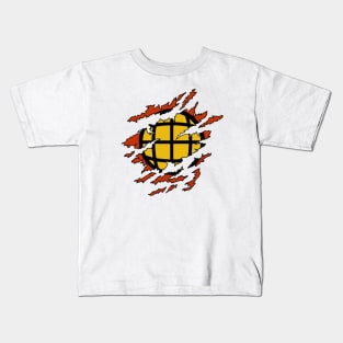 Captain Planet Emblem Kids T-Shirt